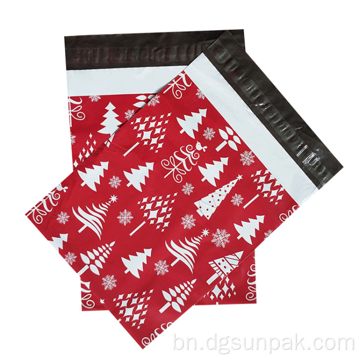 পলি এলডিপিই গোলাপ সোনার শিপিং মেইলিং ব্যাগ খাম